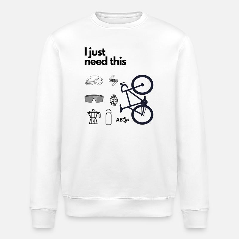 I just need this - Stanley/Stella ROLLER Unisex Organic Sweatshirt - white