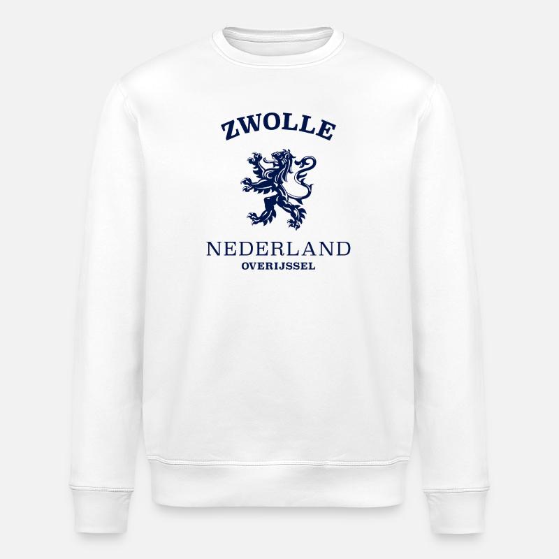 Zwolle Nederland Netherlands - Stanley/Stella Unisex Bio-Sweatshirt ROLLER - Weiß