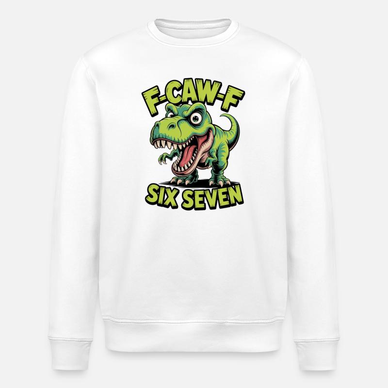 FCAWF Dino Six Seven Tee - Sweat bio ROLLER Stanley/Stella Unisexe - blanc