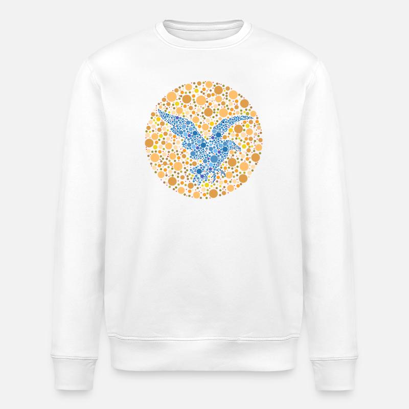 Test couleur Adler - Sweat bio ROLLER Stanley/Stella Unisexe - blanc