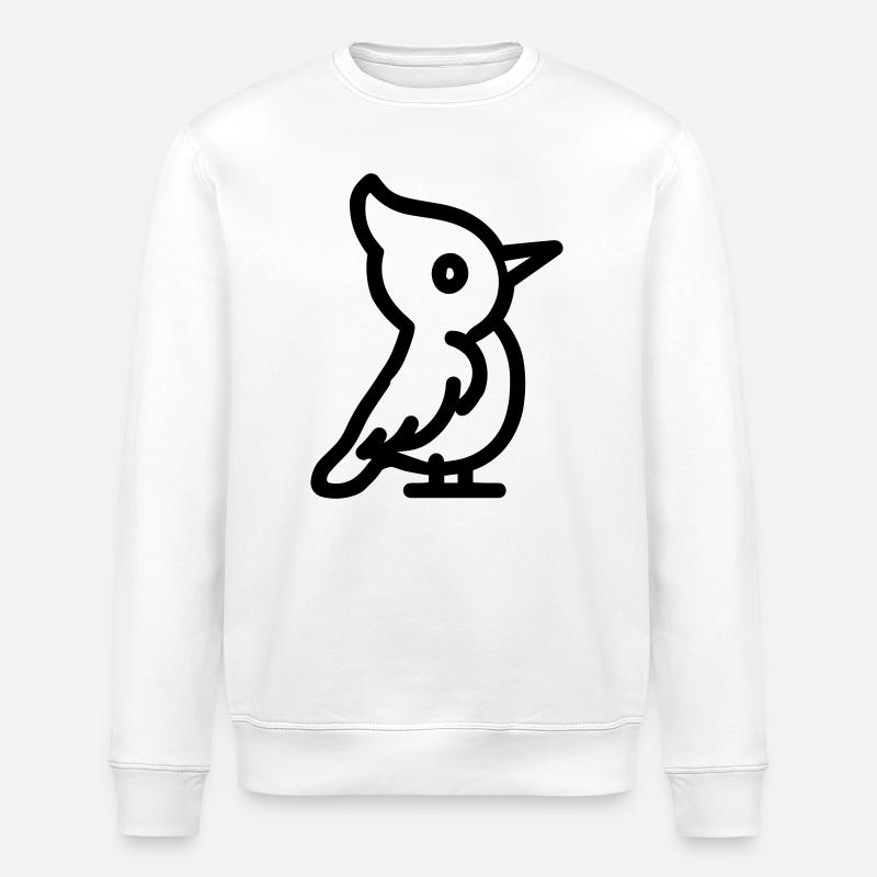 pivert - Sweat bio ROLLER Stanley/Stella Unisexe - blanc