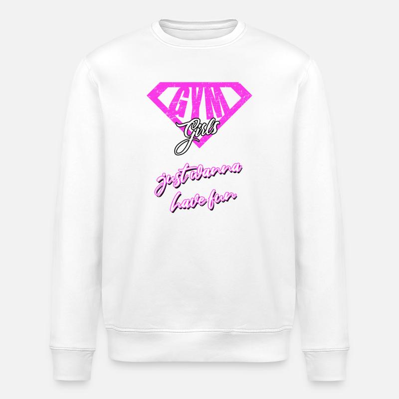 Aptitude - Sweat bio ROLLER Stanley/Stella Unisexe - blanc