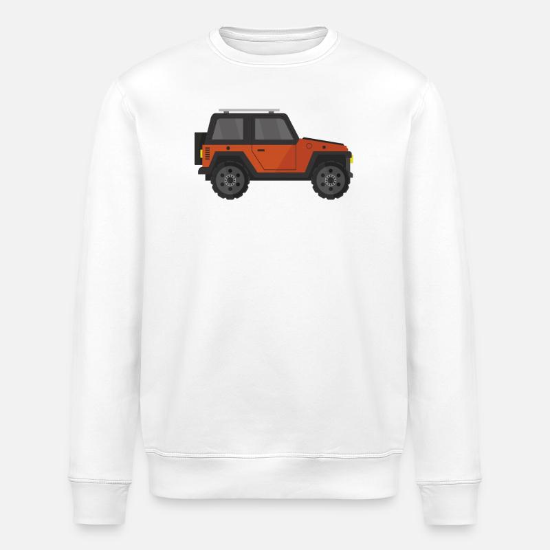 Jeep - Sweat bio ROLLER Stanley/Stella Unisexe - blanc