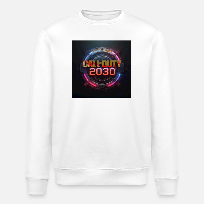 Frontline 2030 Neon Expanse - Sweat bio ROLLER Stanley/Stella Unisexe - blanc