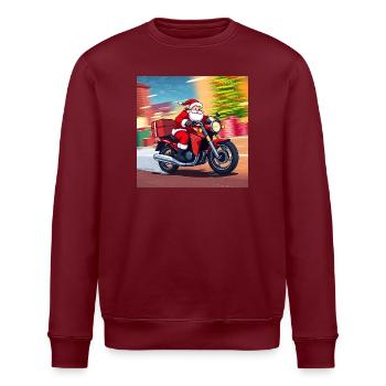 Santas Fastest Reindeer - Stanley/Stella Unisex Bio-Sweatshirt ROLLER - Weiß - Vorne - Nik (191cm)
