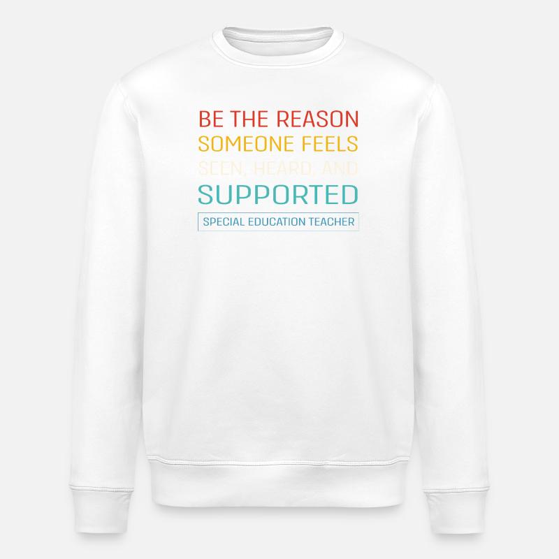 Pédagogue en éducation spécialisée - Sweat bio ROLLER Stanley/Stella Unisexe - blanc