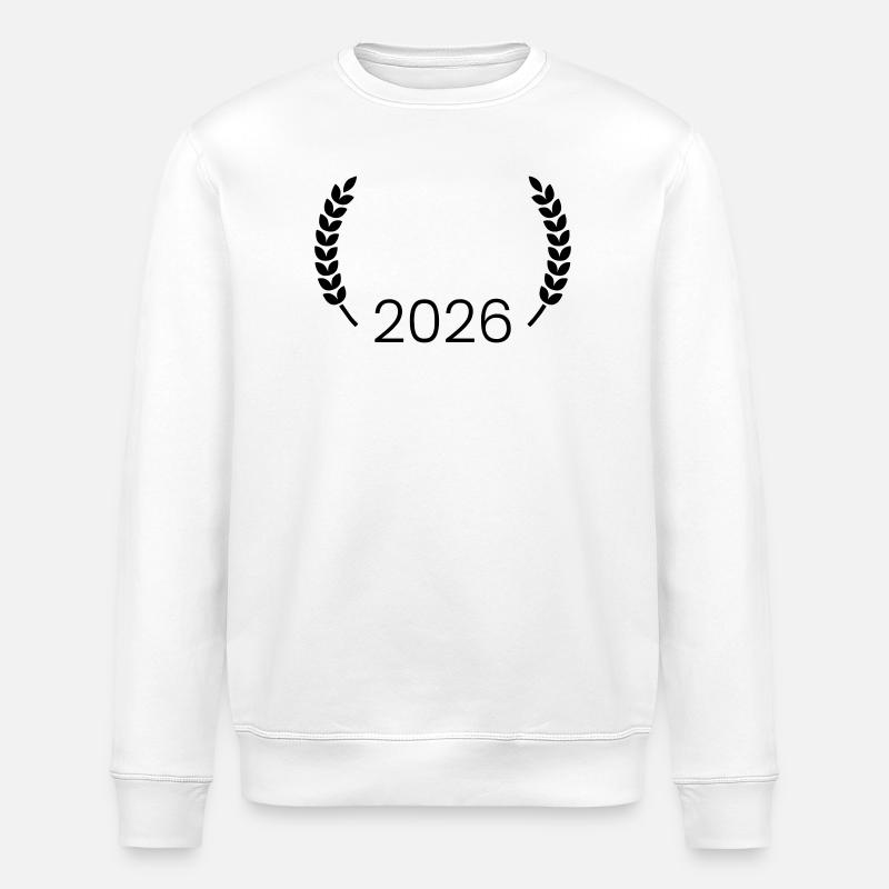 Couronne 2026 - Sweat bio ROLLER Stanley/Stella Unisexe - blanc