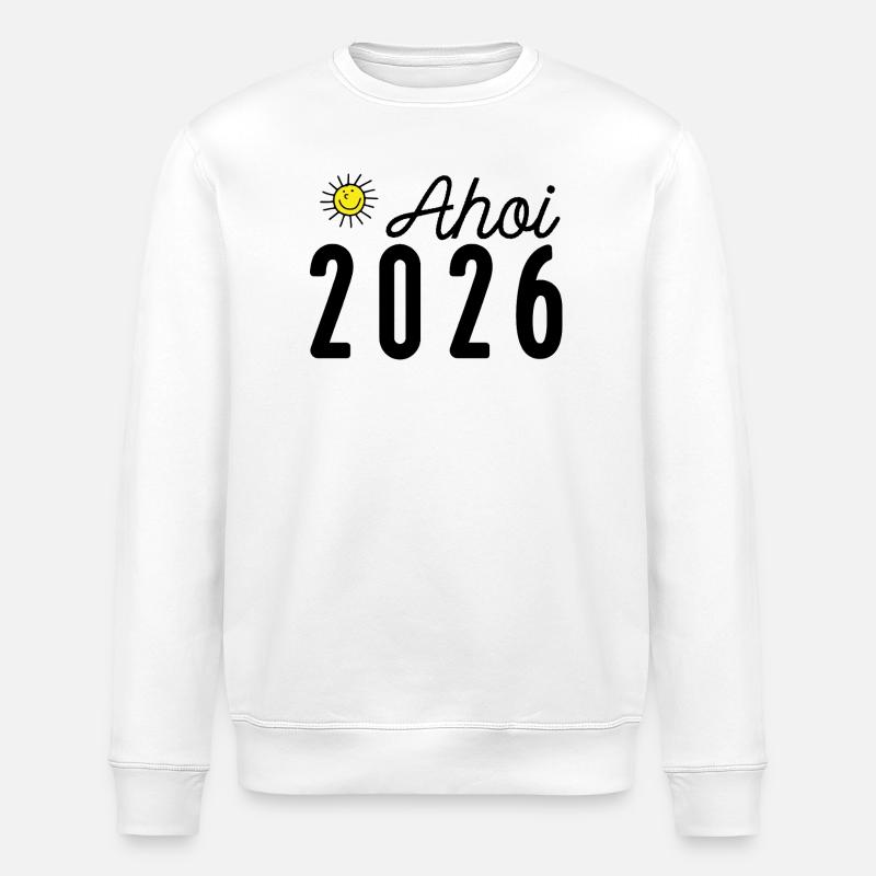 2026 - Sweat bio ROLLER Stanley/Stella Unisexe - blanc