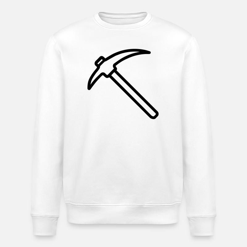 piolet - Sweat bio ROLLER Stanley/Stella Unisexe - blanc