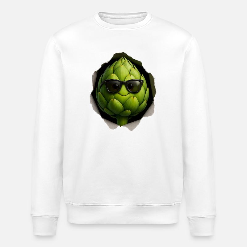 Artichoke - Stanley/Stella Unisex Bio-Sweatshirt ROLLER - Weiß