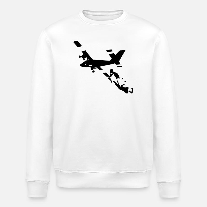 Wingsuit - Stanley/Stella Unisex Bio-Sweatshirt ROLLER - Weiß