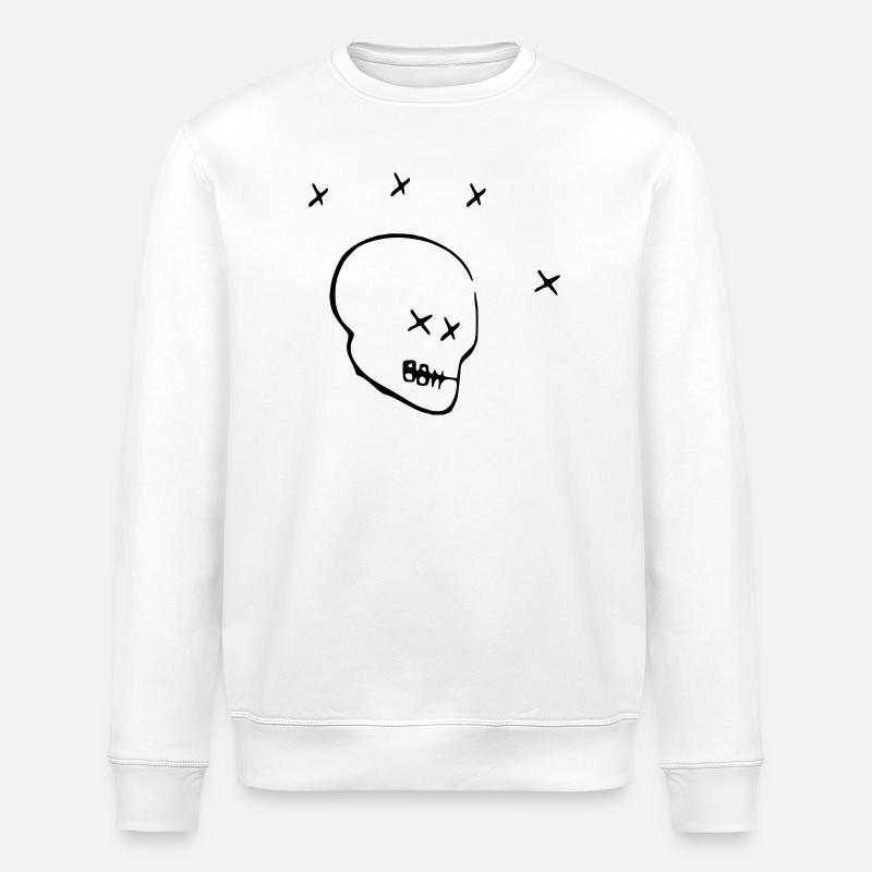 DIXON - Sweat bio ROLLER Stanley/Stella Unisexe - blanc