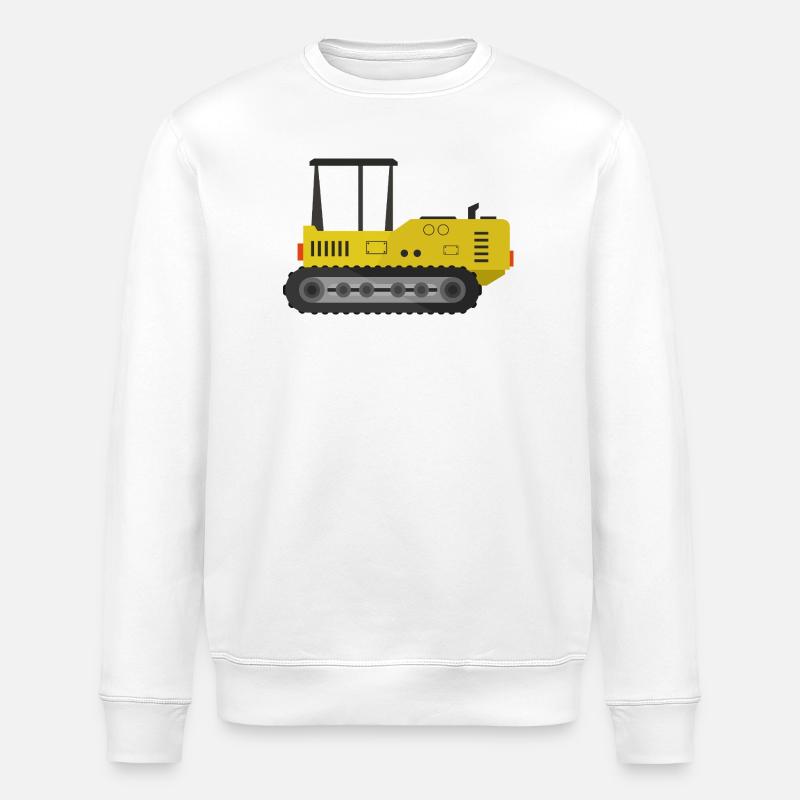 Raupenschlepper - Stanley/Stella Unisex Bio-Sweatshirt ROLLER - Weiß