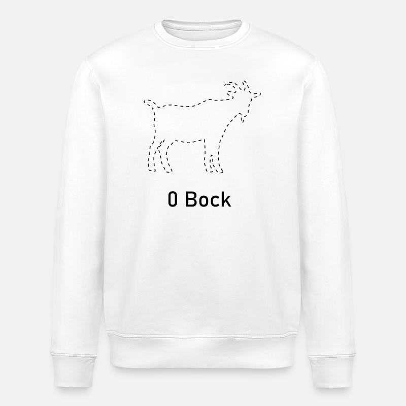 Zero desire - Stanley/Stella ROLLER Unisex Organic Sweatshirt - white