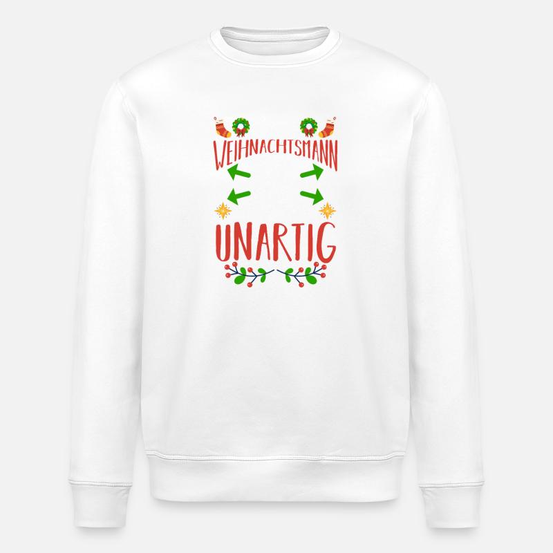 Bogenschütze Bogensport Bogenschießen - Stanley/Stella Unisex Bio-Sweatshirt ROLLER - Weiß