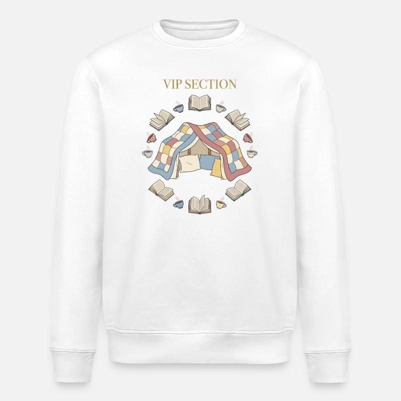VIP Section Kissenburg - Stanley/Stella Unisex Bio-Sweatshirt ROLLER - Weiß