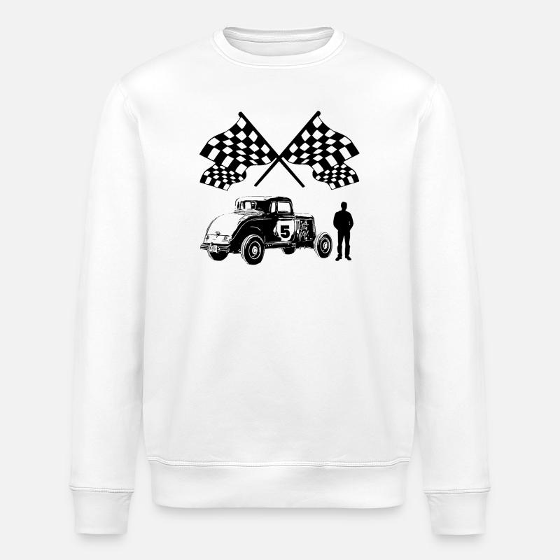 Auto - Stanley/Stella Unisex Bio-Sweatshirt ROLLER - Weiß
