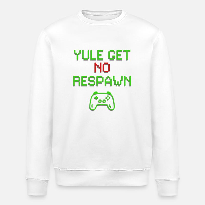Yule n’a pas de réapparition - Sweat bio ROLLER Stanley/Stella Unisexe - blanc