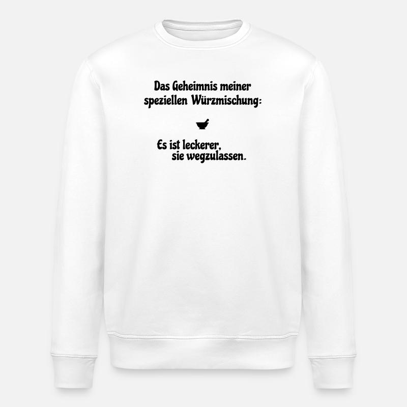 special spice mixture - Stanley/Stella ROLLER Unisex Organic Sweatshirt - white