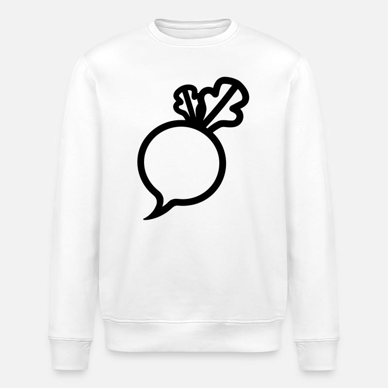 Rübe - Stanley/Stella Unisex Bio-Sweatshirt ROLLER - Weiß