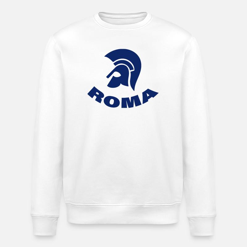 Rome - Sweat bio ROLLER Stanley/Stella Unisexe - blanc