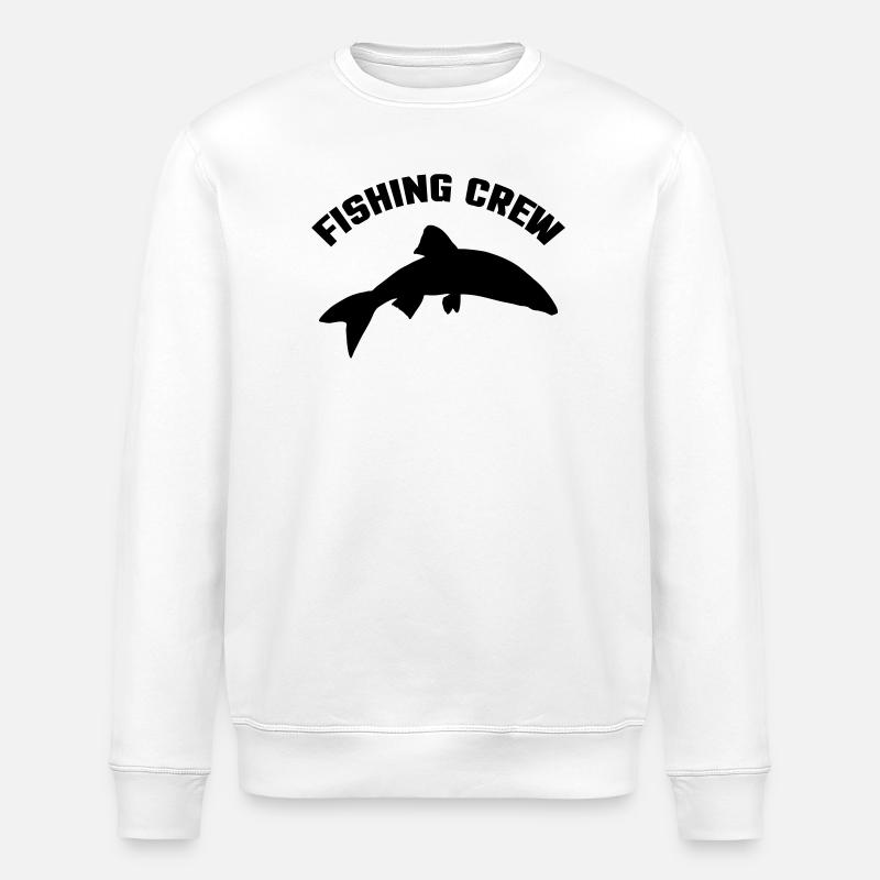 Équipage de pêche - Sweat bio ROLLER Stanley/Stella Unisexe - blanc