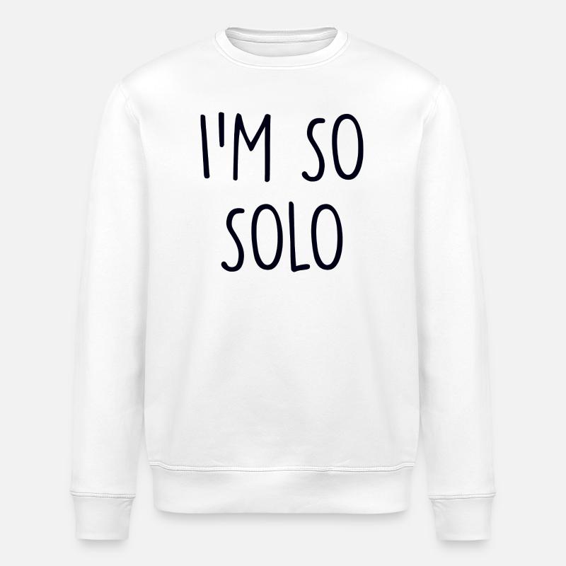 Solo - Sweat bio ROLLER Stanley/Stella Unisexe - blanc