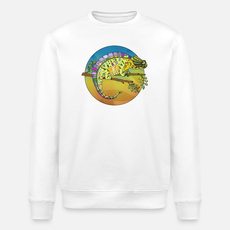 Chameleon - Stanley/Stella ROLLER Unisex Organic Sweatshirt - white