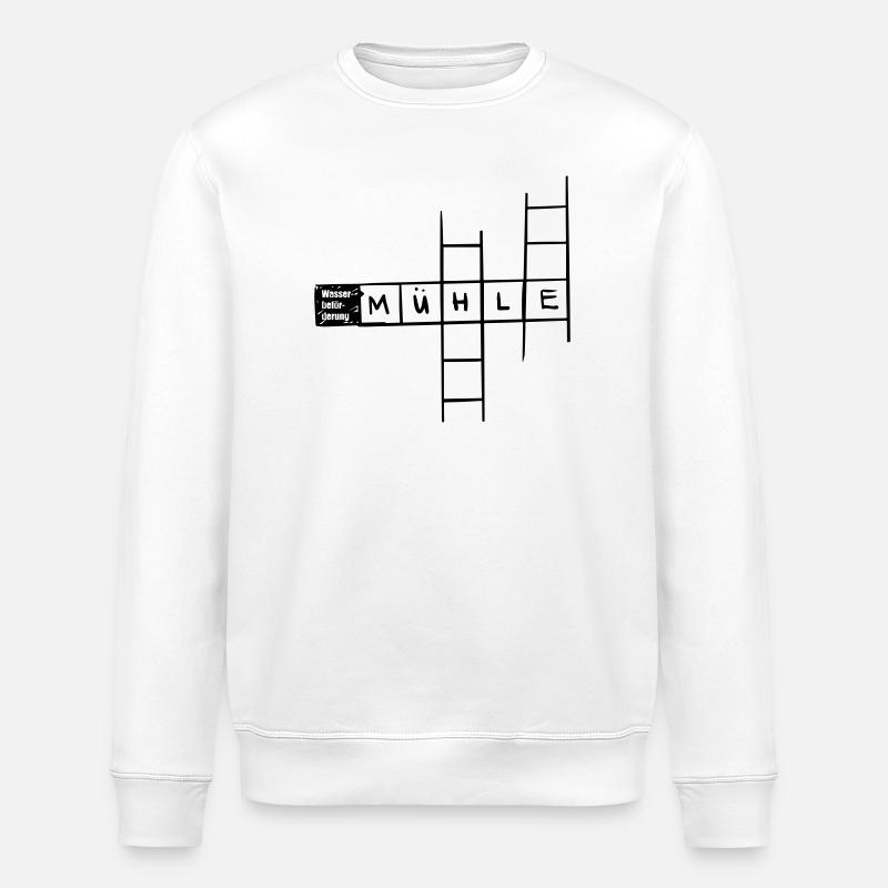 Wasserbeförderung - Mühle - Stanley/Stella Unisex Bio-Sweatshirt ROLLER - Weiß