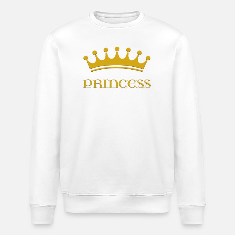 princess - Stanley/Stella Unisex Bio-Sweatshirt ROLLER - Weiß