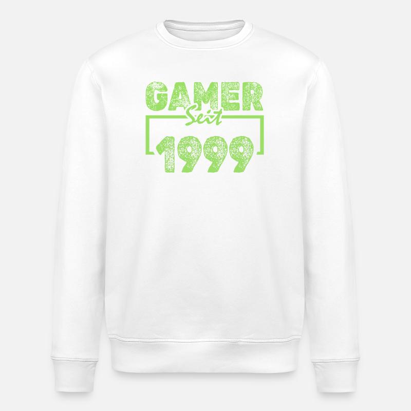 1999 - Sweat bio ROLLER Stanley/Stella Unisexe - blanc