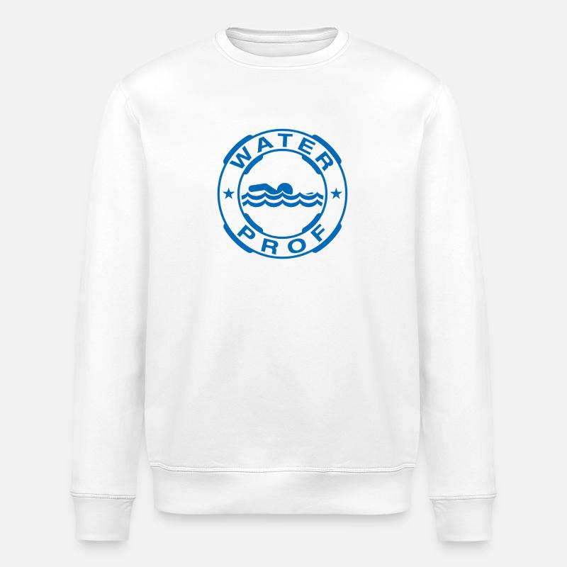 WATER PROF !  - Sweat bio ROLLER Stanley/Stella Unisexe - blanc