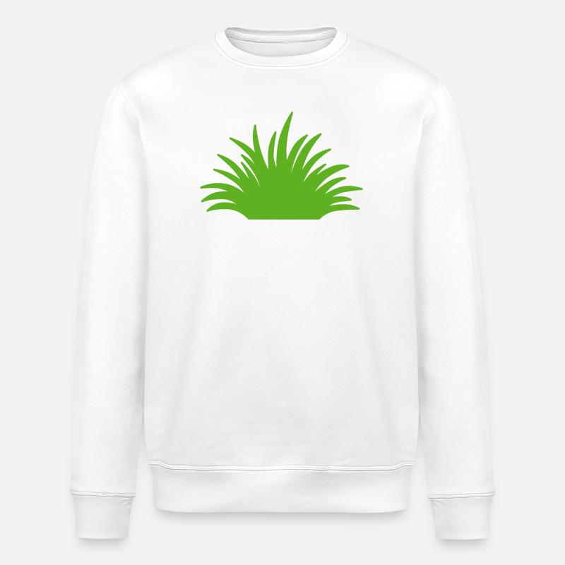 Herbe - Sweat bio ROLLER Stanley/Stella Unisexe - blanc