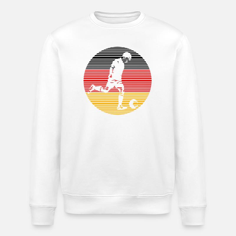 Fussball - Stanley/Stella Unisex Bio-Sweatshirt ROLLER - Weiß