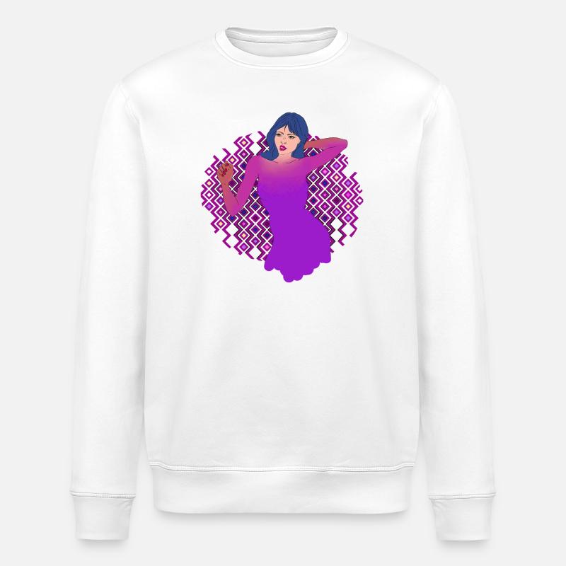 Tanzen - Stanley/Stella Unisex Bio-Sweatshirt ROLLER - Weiß