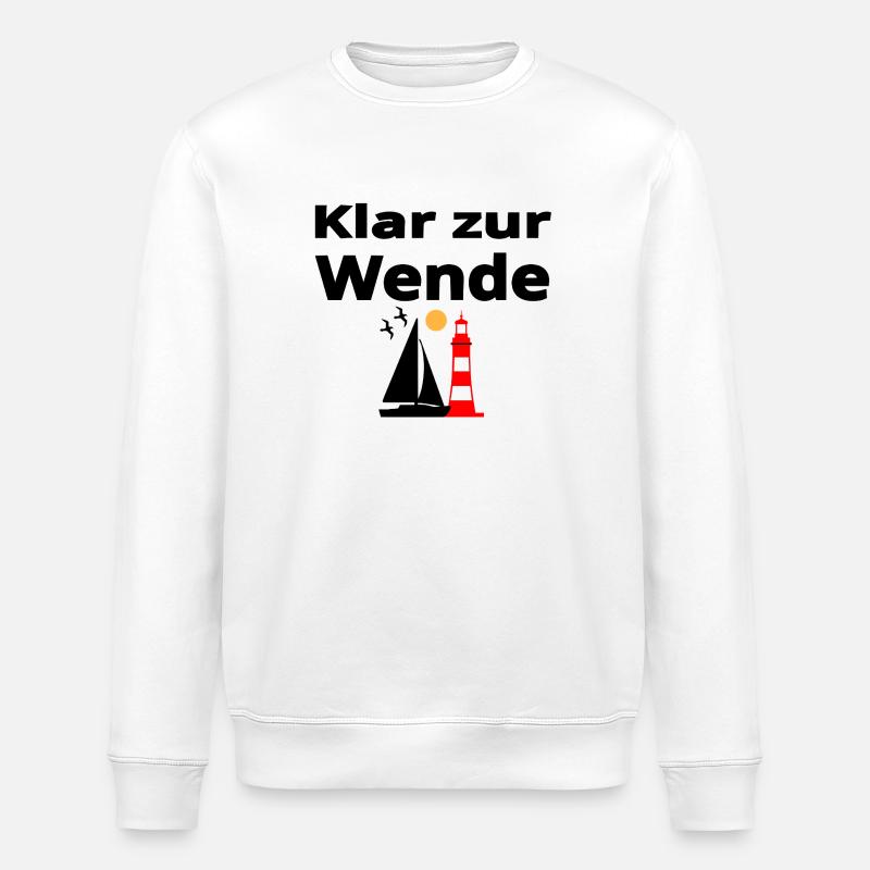 Segeln - Stanley/Stella Unisex Bio-Sweatshirt ROLLER - Weiß