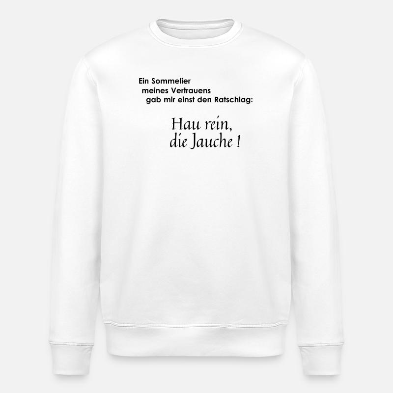 sommelier - Sweat bio ROLLER Stanley/Stella Unisexe - blanc