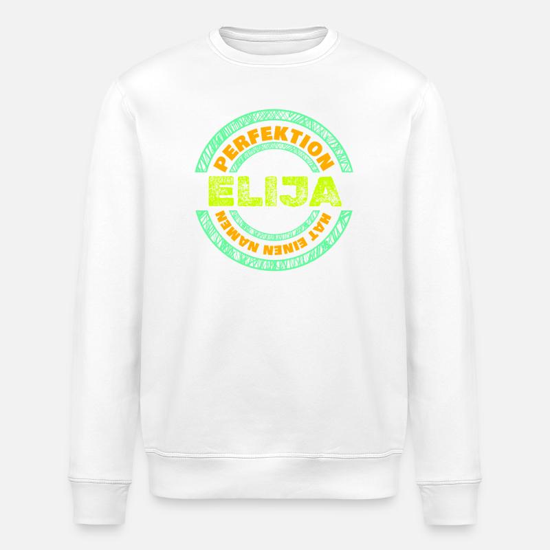 Elijah Elijah - Sweat bio ROLLER Stanley/Stella Unisexe - blanc