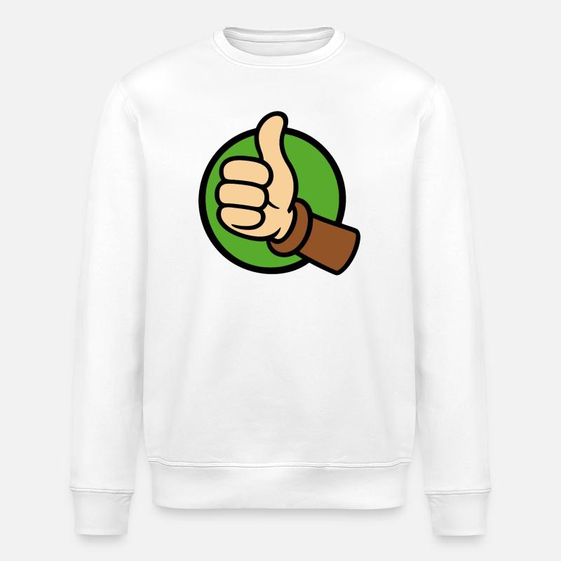 Ich mag es! - Stanley/Stella Unisex Bio-Sweatshirt ROLLER - Weiß
