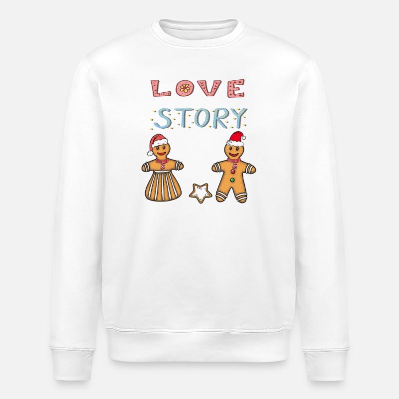 Gingerbread - Sweat bio ROLLER Stanley/Stella Unisexe - blanc