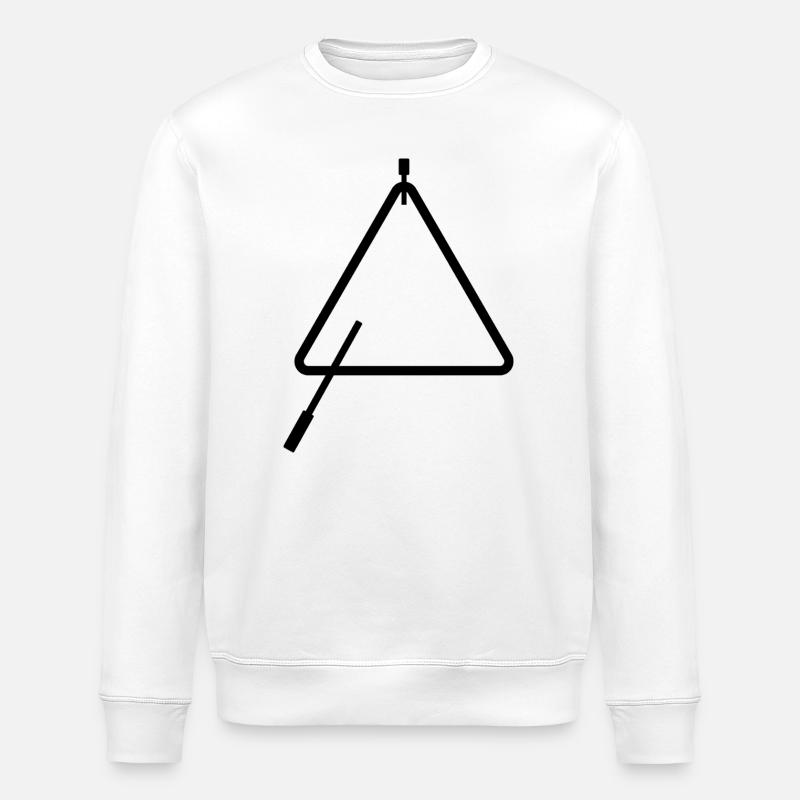 Dreiecksmusik - Stanley/Stella Unisex Bio-Sweatshirt ROLLER - Weiß