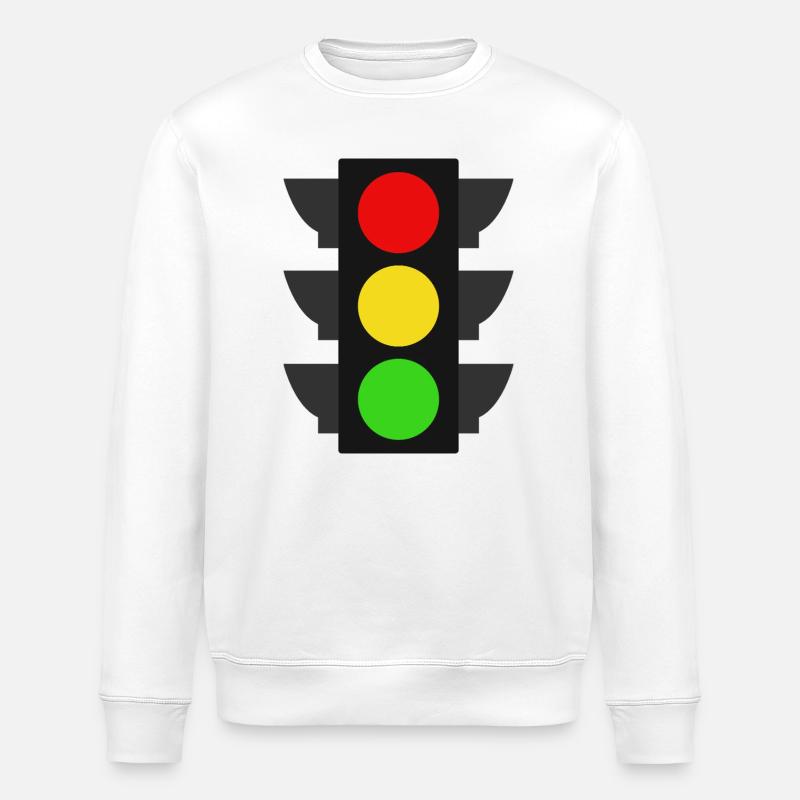 Ampel - Stanley/Stella Unisex Bio-Sweatshirt ROLLER - Weiß