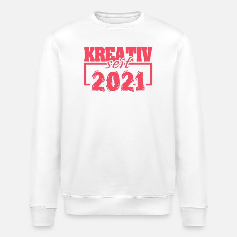 2021 - Sweat bio ROLLER Stanley/Stella Unisexe - blanc