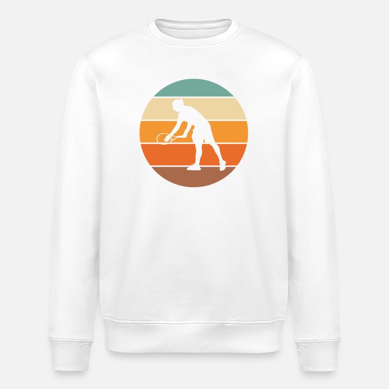 Tennis - Stanley/Stella Unisex Bio-Sweatshirt ROLLER - Weiß