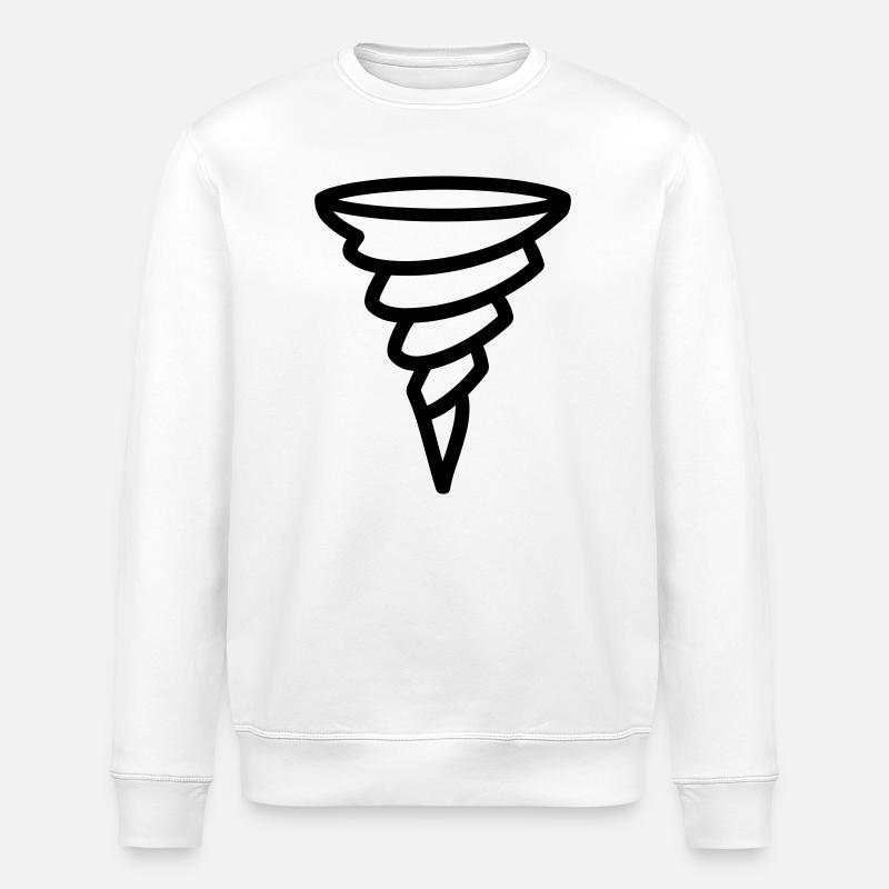 Tornado - Stanley/Stella Unisex Bio-Sweatshirt ROLLER - Weiß