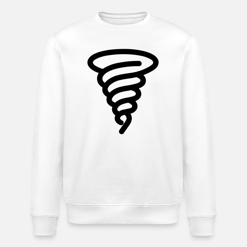 tornade - Sweat bio ROLLER Stanley/Stella Unisexe - blanc