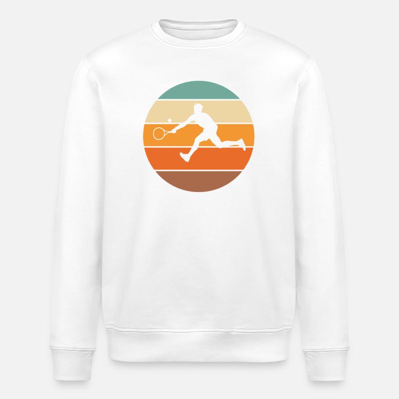 Tennis - Stanley/Stella Unisex Bio-Sweatshirt ROLLER - Weiß