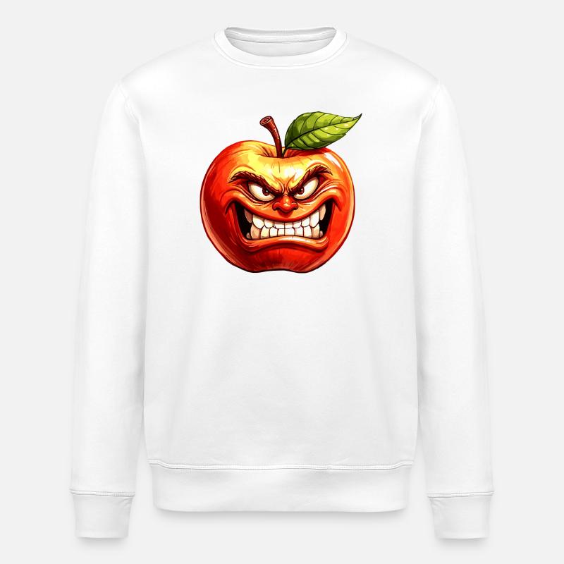 apple - Stanley/Stella ROLLER Unisex Organic Sweatshirt - white