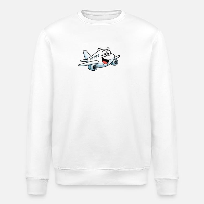 ChatGPT_Image_8 _Dez - Sweat bio ROLLER Stanley/Stella Unisexe - blanc