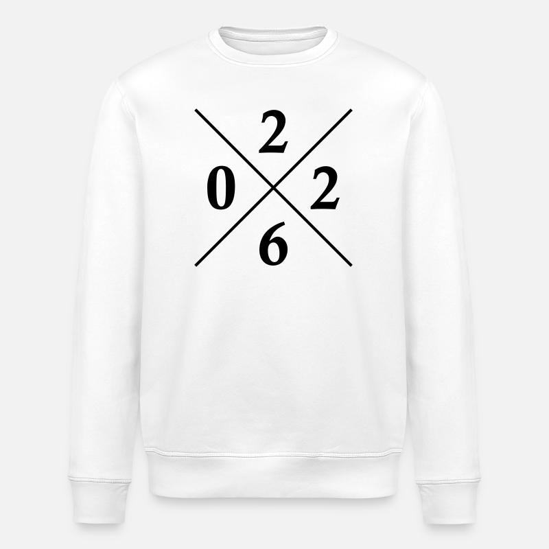 Symbole 2026 - Sweat bio ROLLER Stanley/Stella Unisexe - blanc